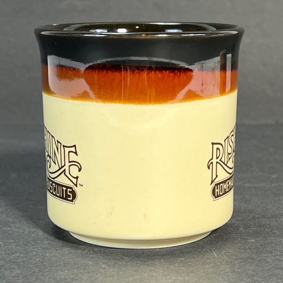 Vintage Hardees Coffee Tea Mug Rise and Shine Homemade Biscuits 1986 Farmhouse - Picture 5 of 7